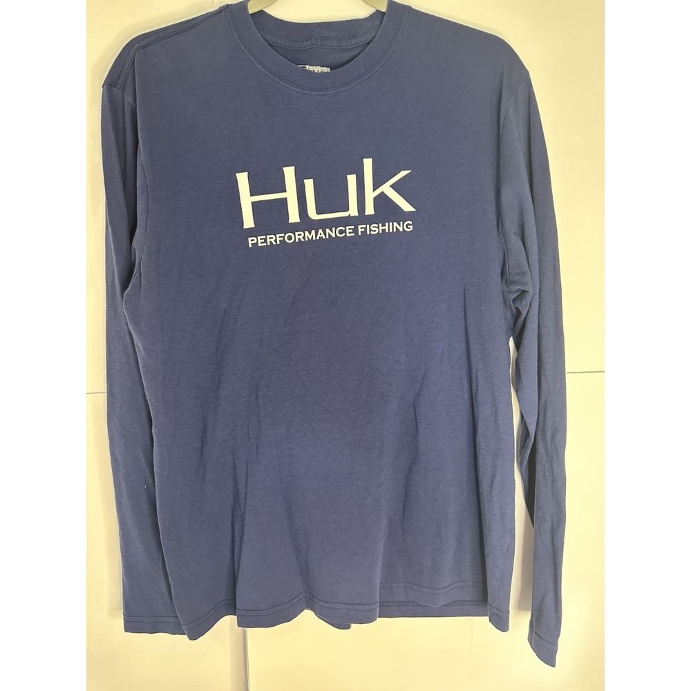 Huk Performance Fishing Cotton‎ Tshirt, Medium